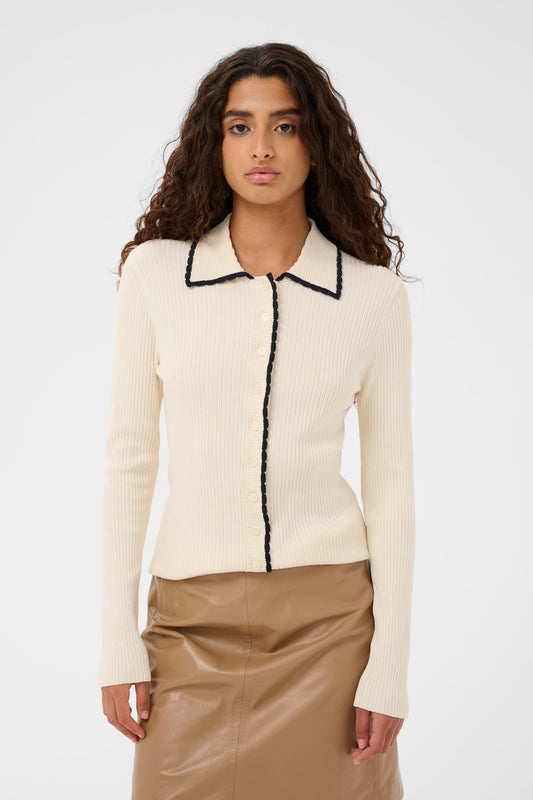 SLLysandra Polo Cardigan