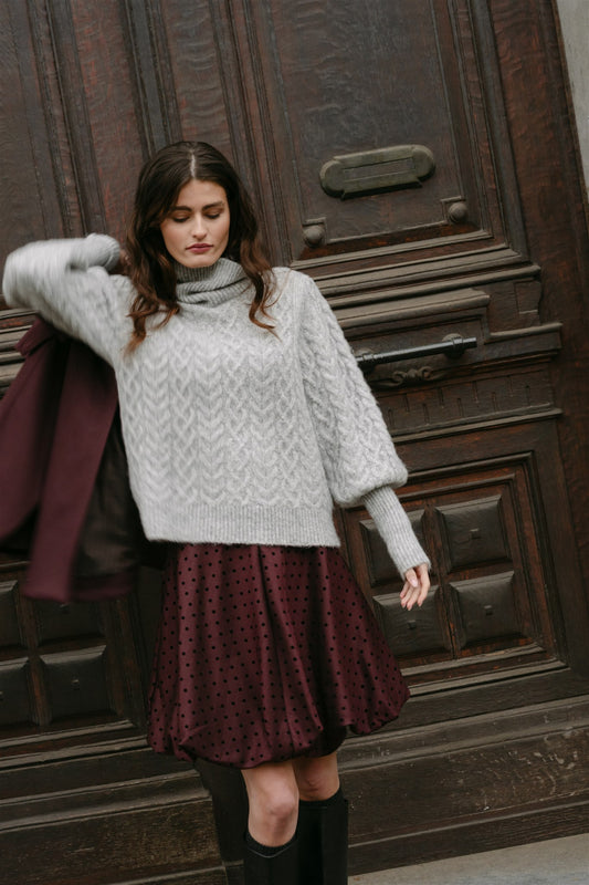 CzechW6 Cable knit sweater