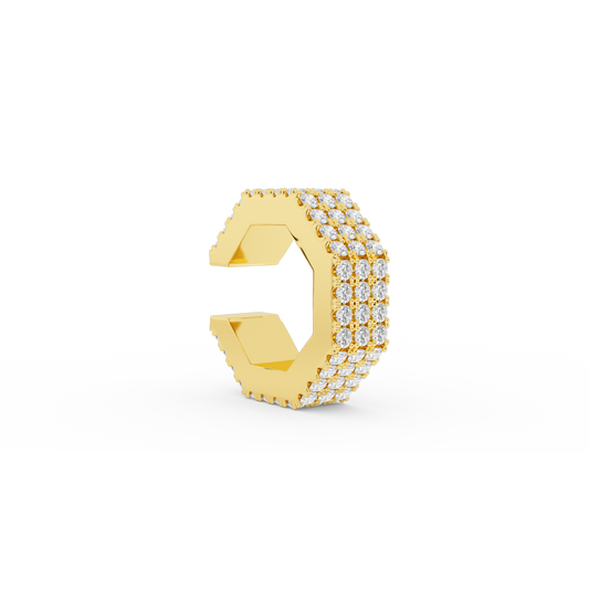 EDGE DIAMOND EARCUFF