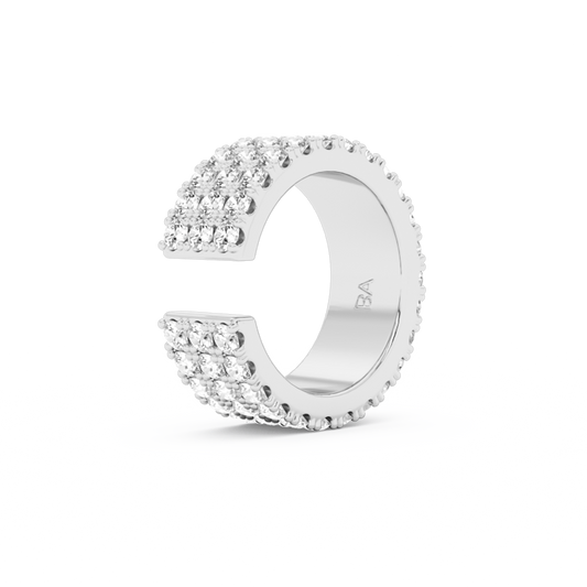 FLAT DIAMOND EARCUFF