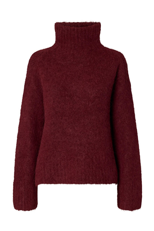 SLFGABRIELLA LS KNIT HIGH NECK