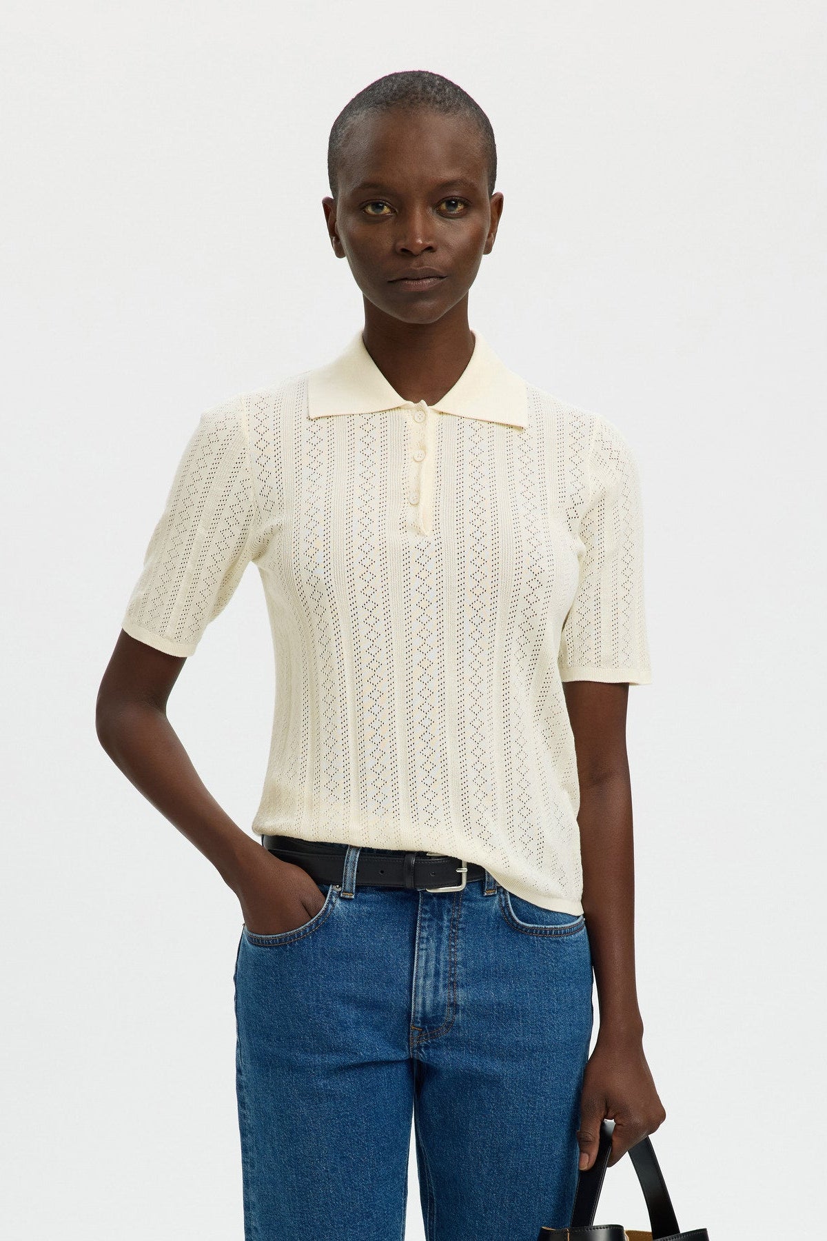 SLFTOLEDO STRUCTURE 2/4 KNIT