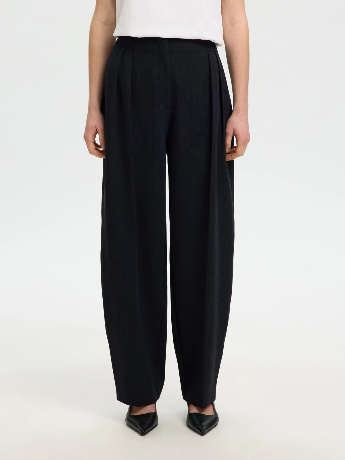 SLFRITA MW BARREL PANT MEL