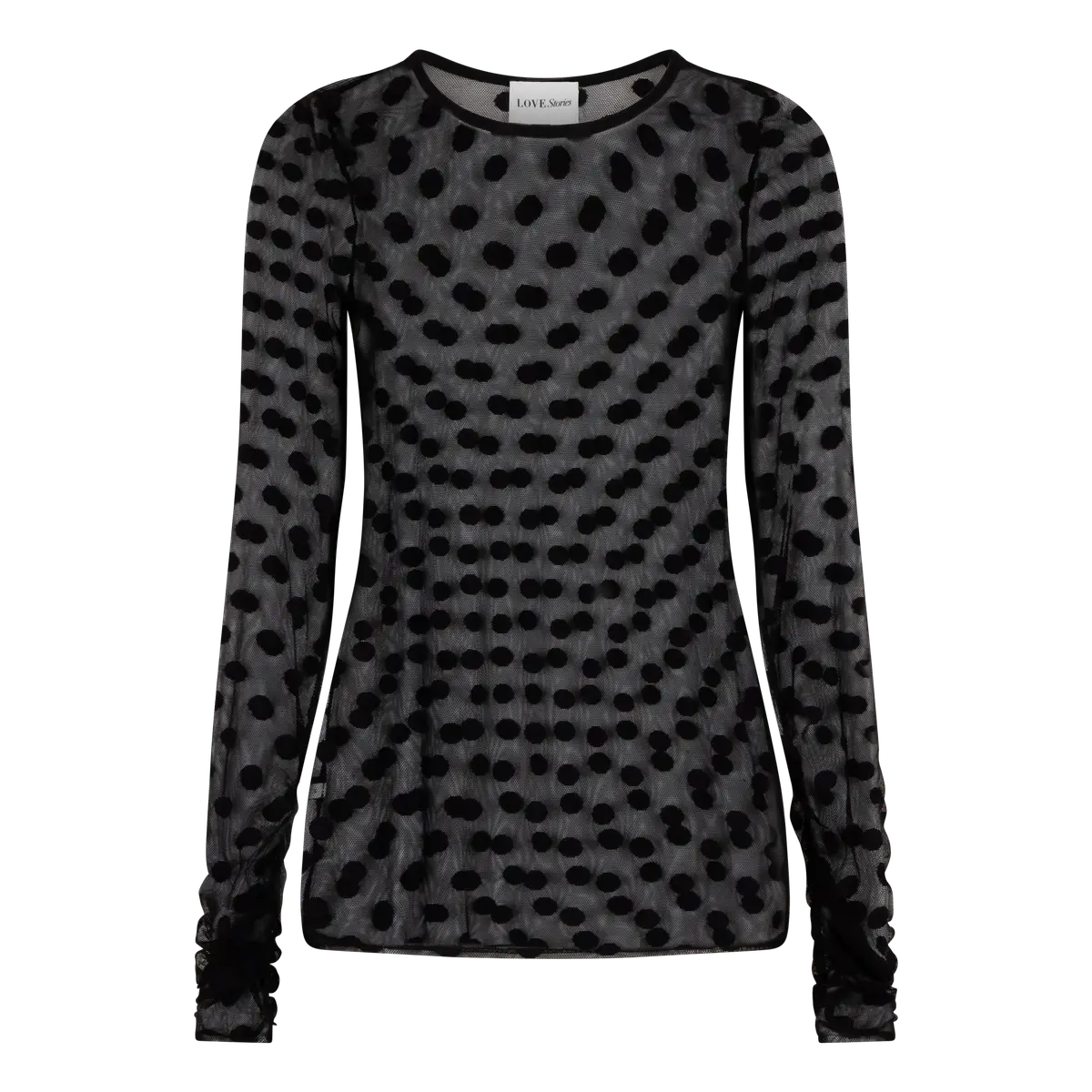 Elle mesh top