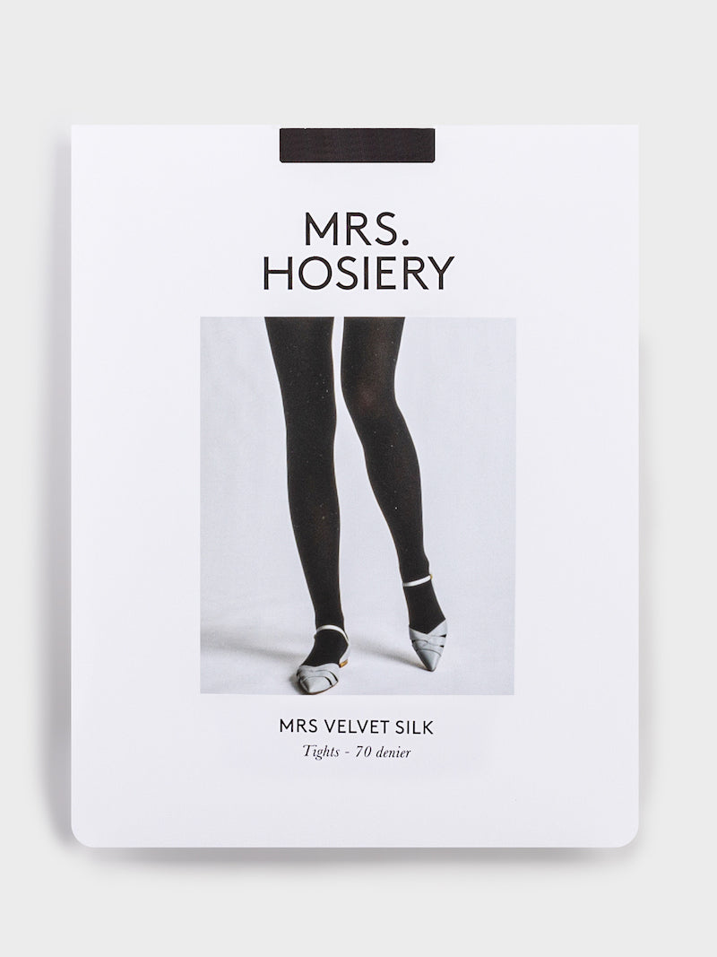 VELVET Silk 70 Tights BLACK