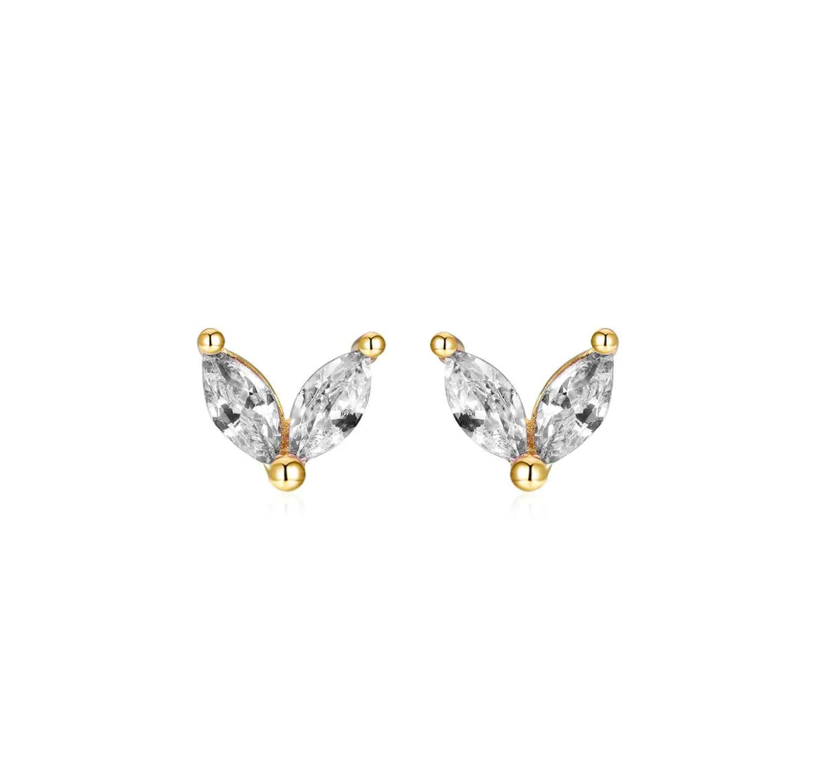 BUTTERFLY GOLD EARRING