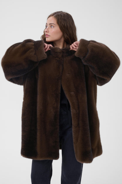 MWEaston Long Fur Jacket