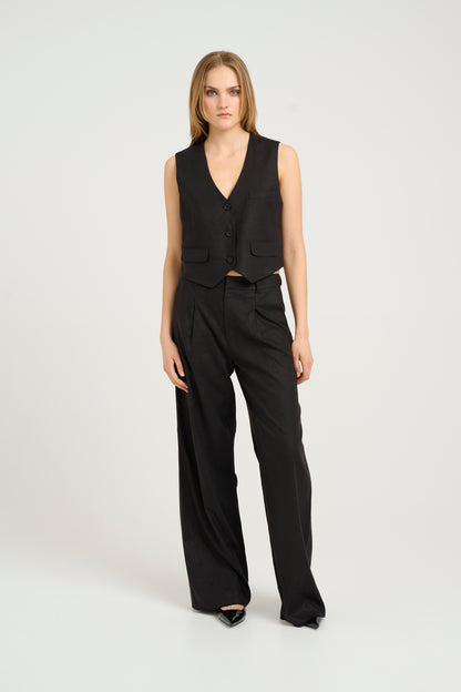 ElarahGZ linen waistcoat NOOS