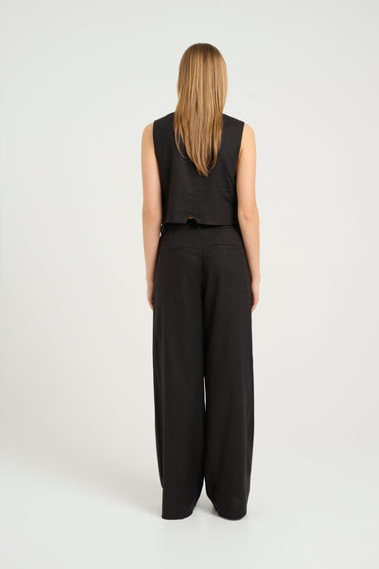 ElarahGZ linen waistcoat NOOS