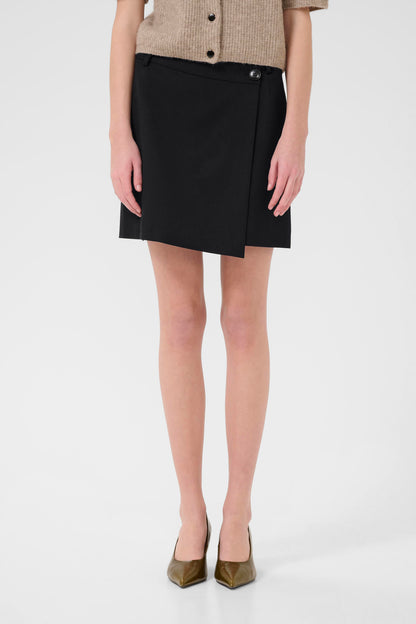 GZpaula melange MW wrap skirt NOOS