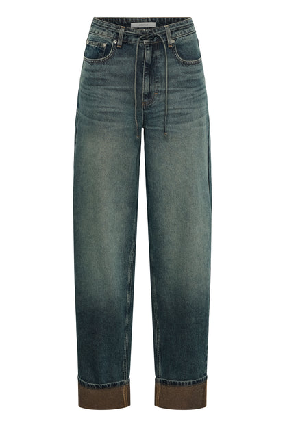 GZsusara HW barrel jeans