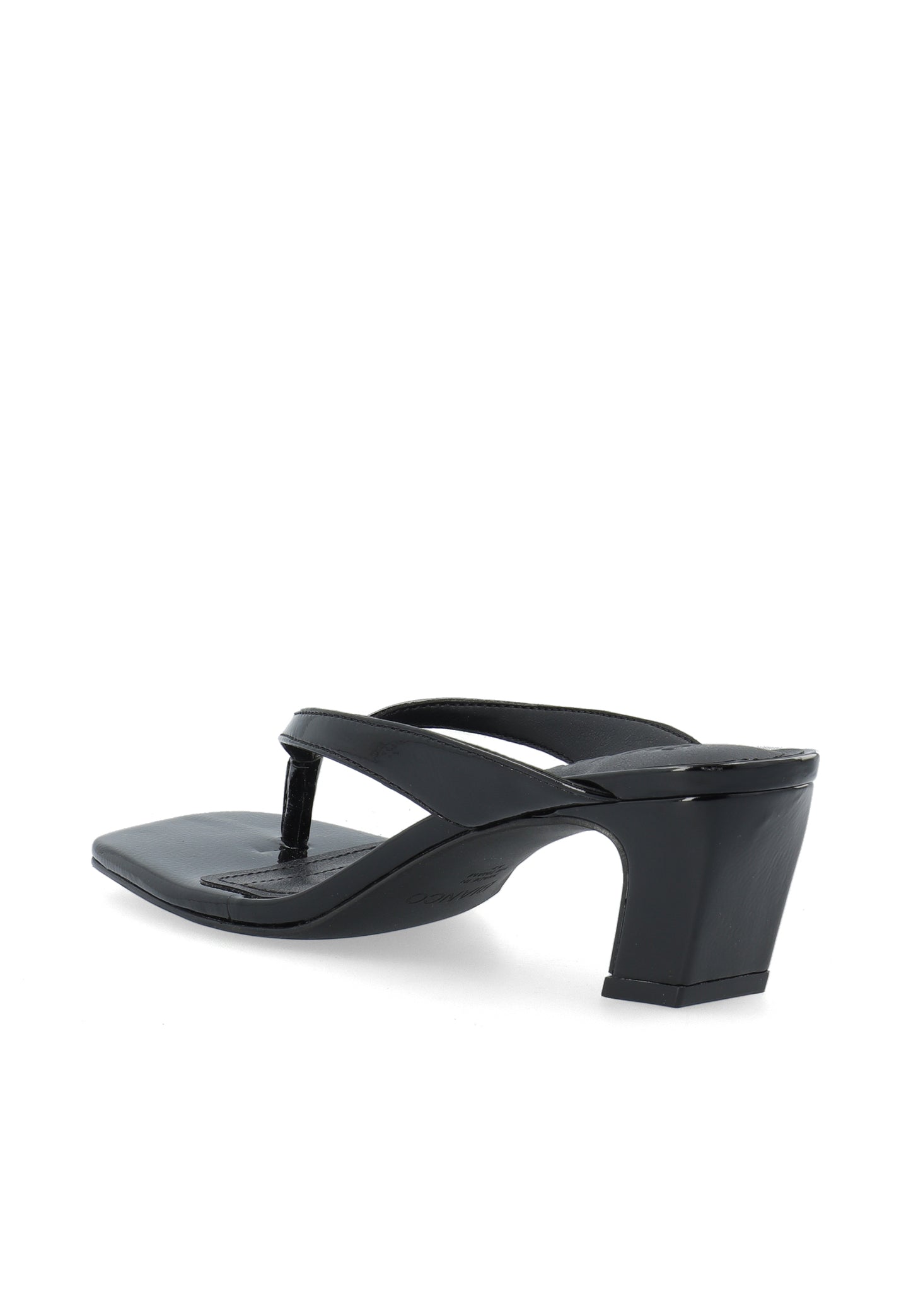 BIASPICE Toe Post Faux Leather