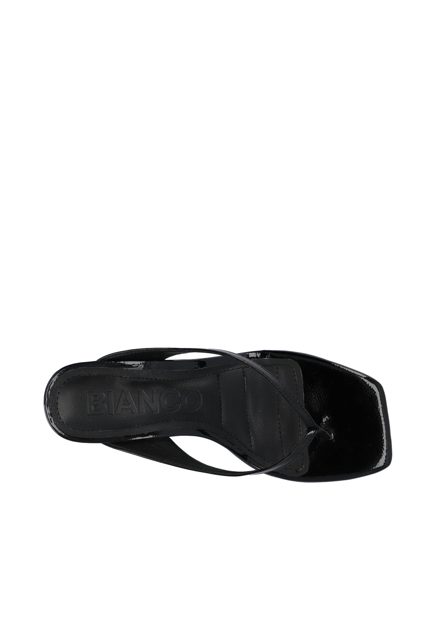 BIASPICE Toe Post Faux Leather