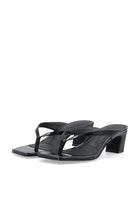 BIASPICE Toe Post Faux Leather