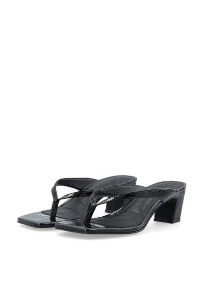 BIASPICE Toe Post Faux Leather