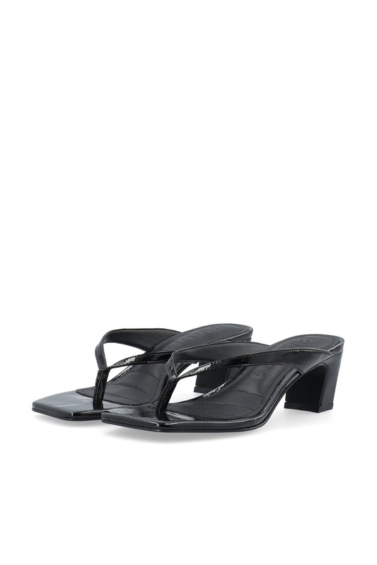 BIASPICE Toe Post Faux Leather