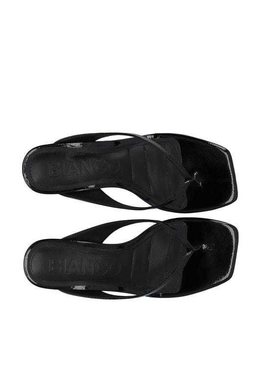 BIASPICE Toe Post Faux Leather