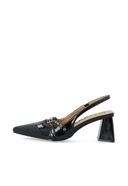 BIAMARALYN Buckle Slingback Faux Leather