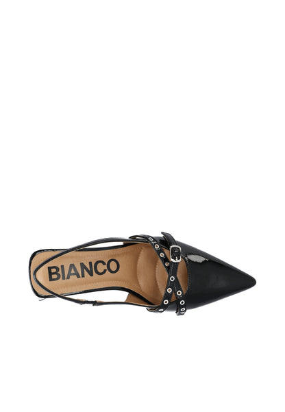 BIAMARALYN Buckle Slingback Faux Leather