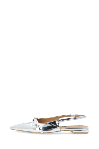 BIABARI Pointy Flat Slingback