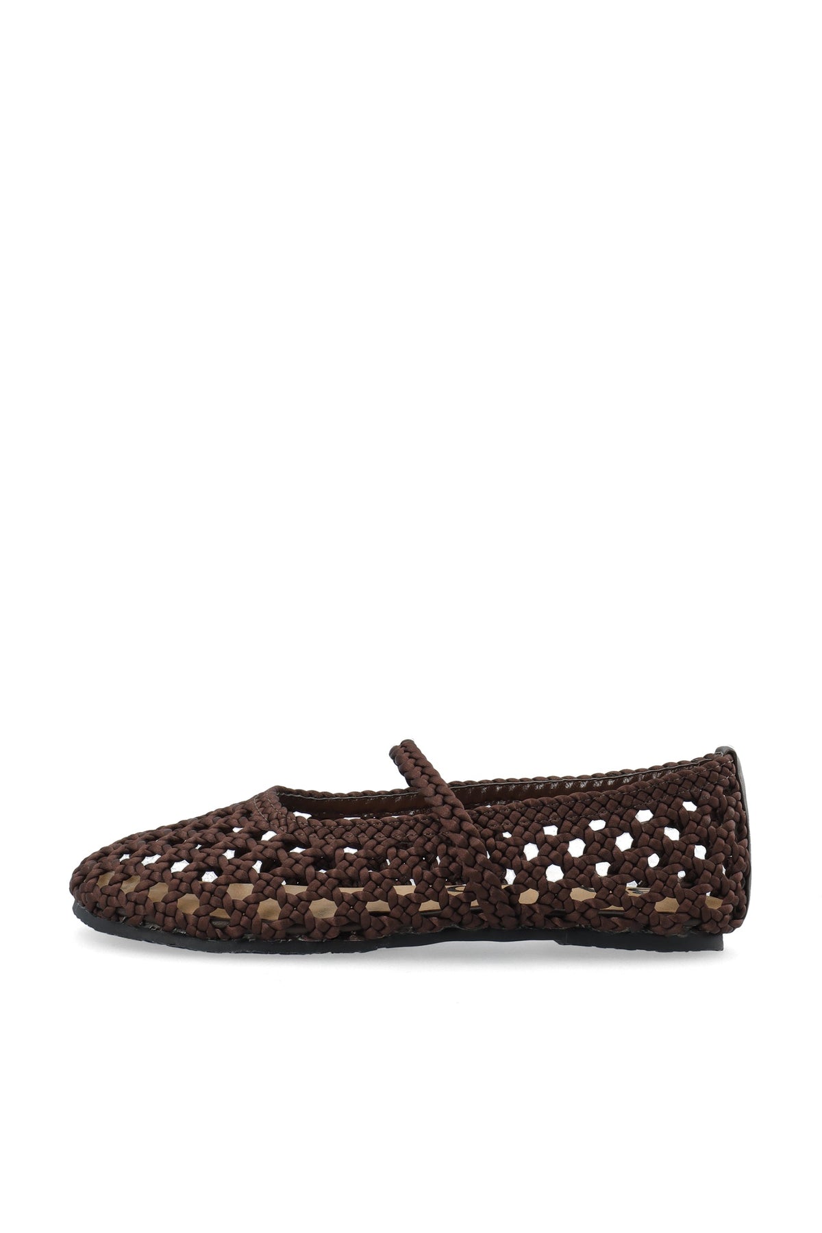 BIASTELLA Mary Jane Crochet Satin