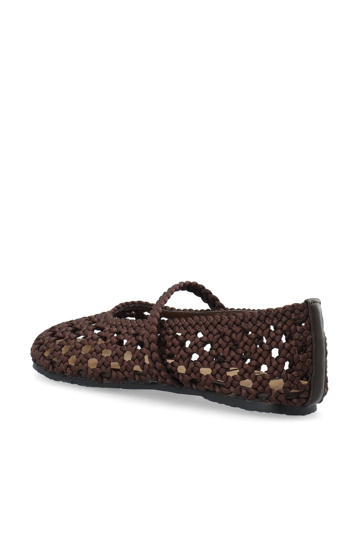 BIASTELLA Mary Jane Crochet Satin