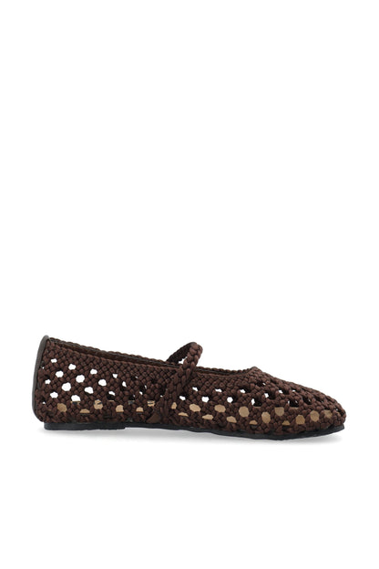 BIASTELLA Mary Jane Crochet Satin