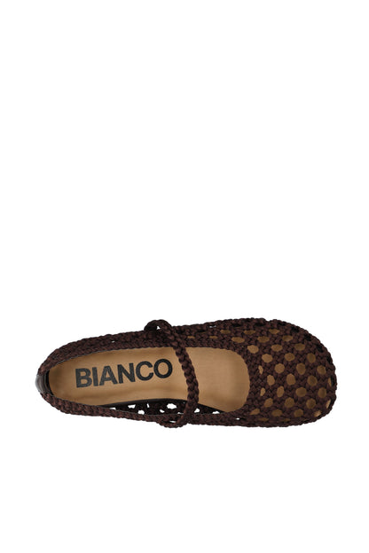 BIASTELLA Mary Jane Crochet Satin