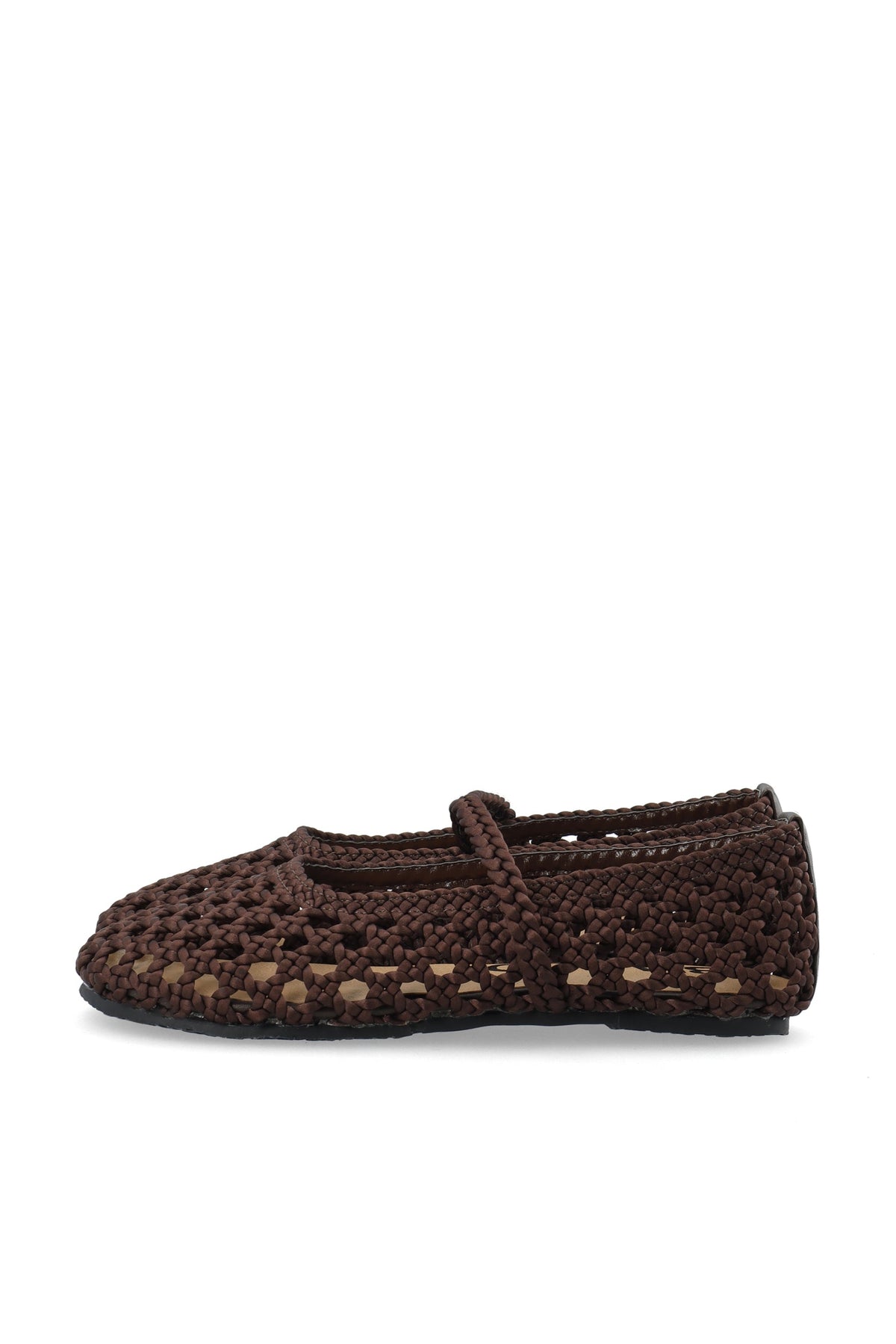 BIASTELLA Mary Jane Crochet Satin