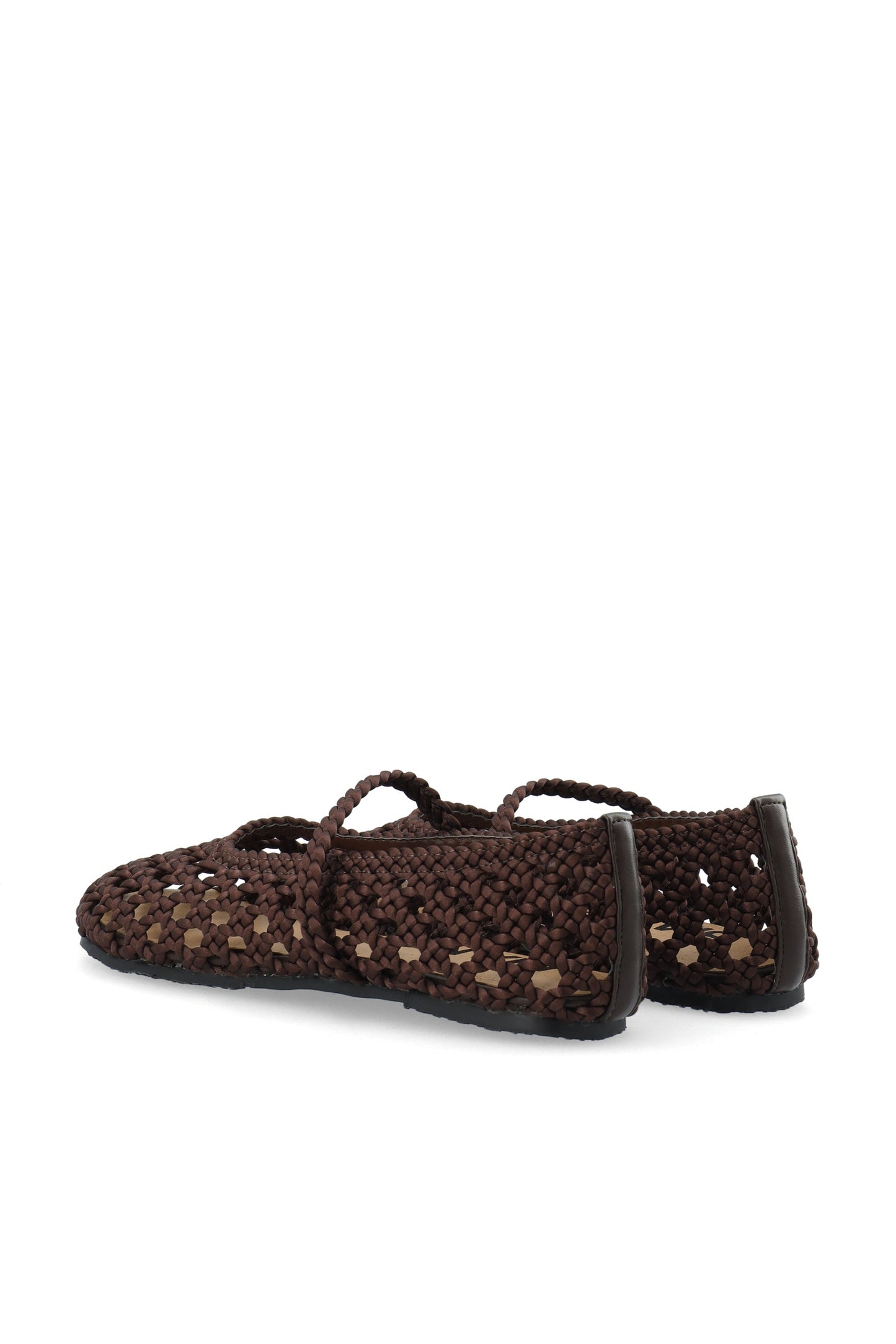 BIASTELLA Mary Jane Crochet Satin