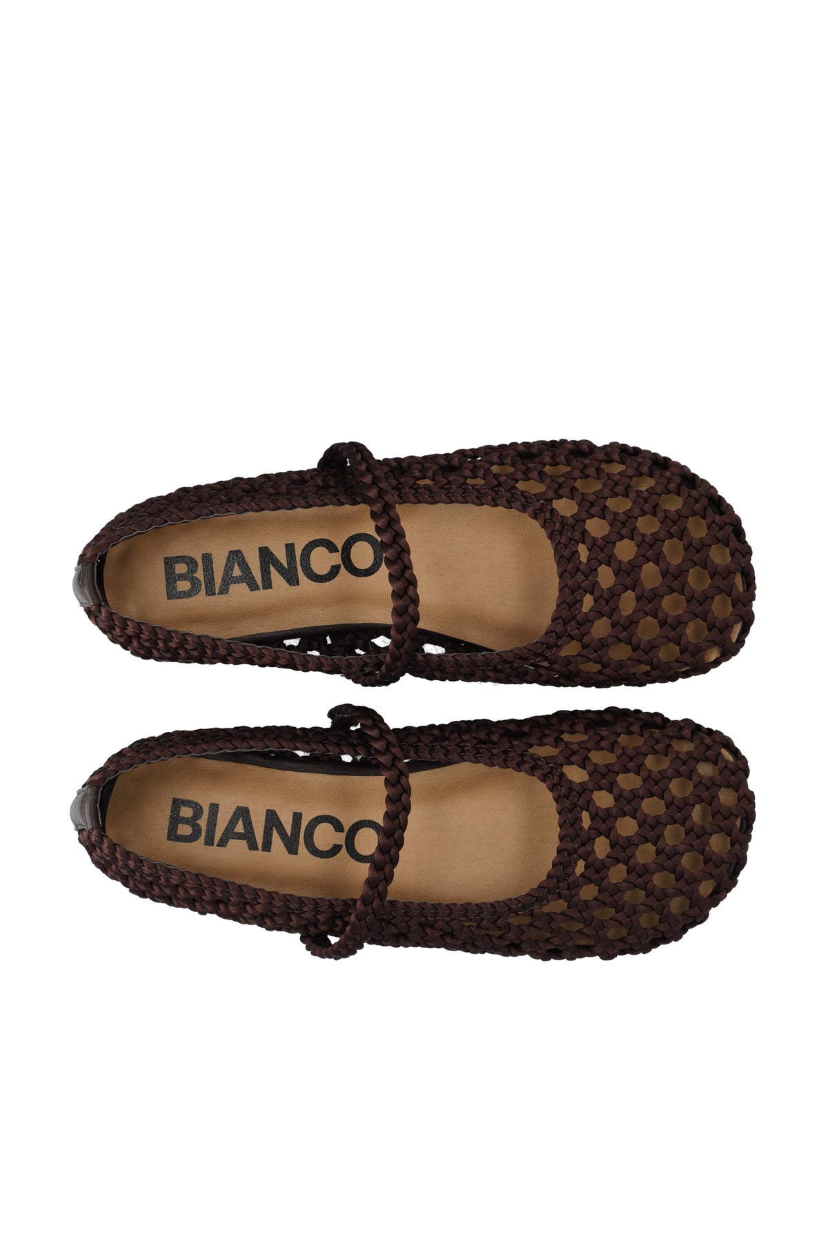 BIASTELLA Mary Jane Crochet Satin