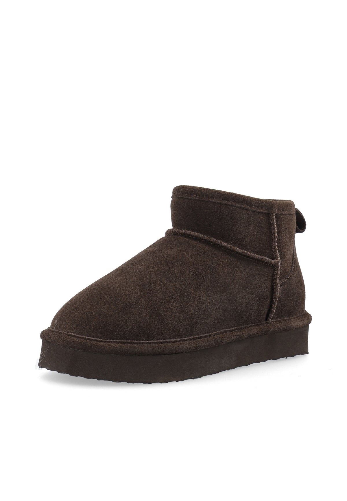 BIASNOW Flatform Ankle Boot