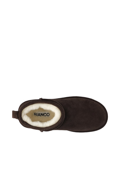 BIASNOW Flatform Ankle Boot