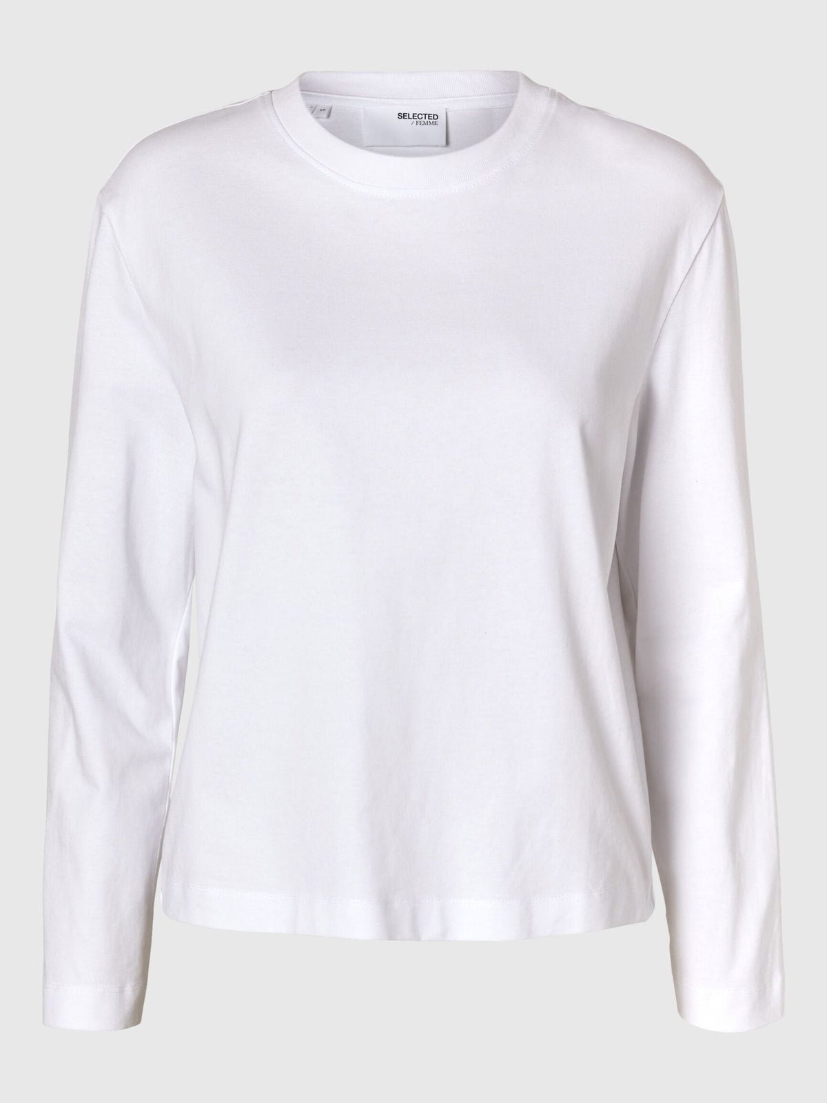 SLFESSENTIAL LS BOXY TEE