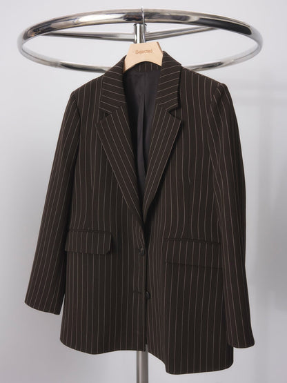 SLWRITA LS RELAXED BLAZER PIN