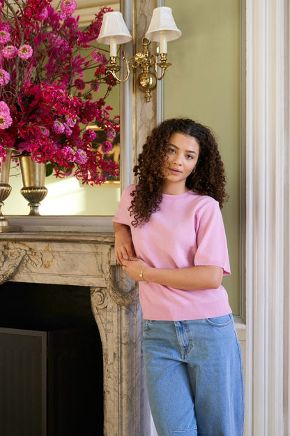 Missy knit tee