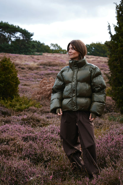 Rhea Shiny Puffer Jacket