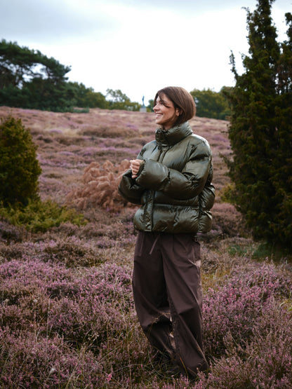 Rhea Shiny Puffer Jacket