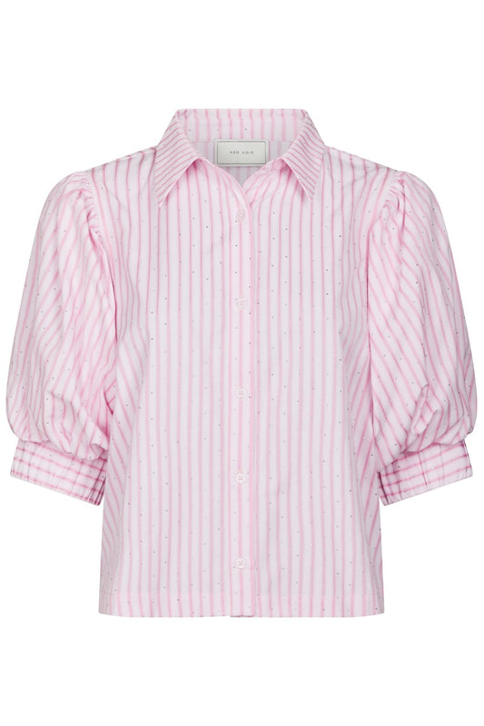 Etta Soft Stripe Stone Shirt
