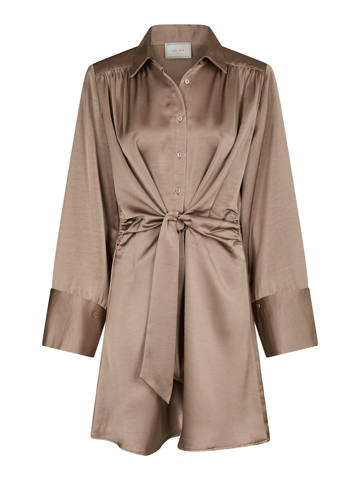 Biria Heavy Sateen dress