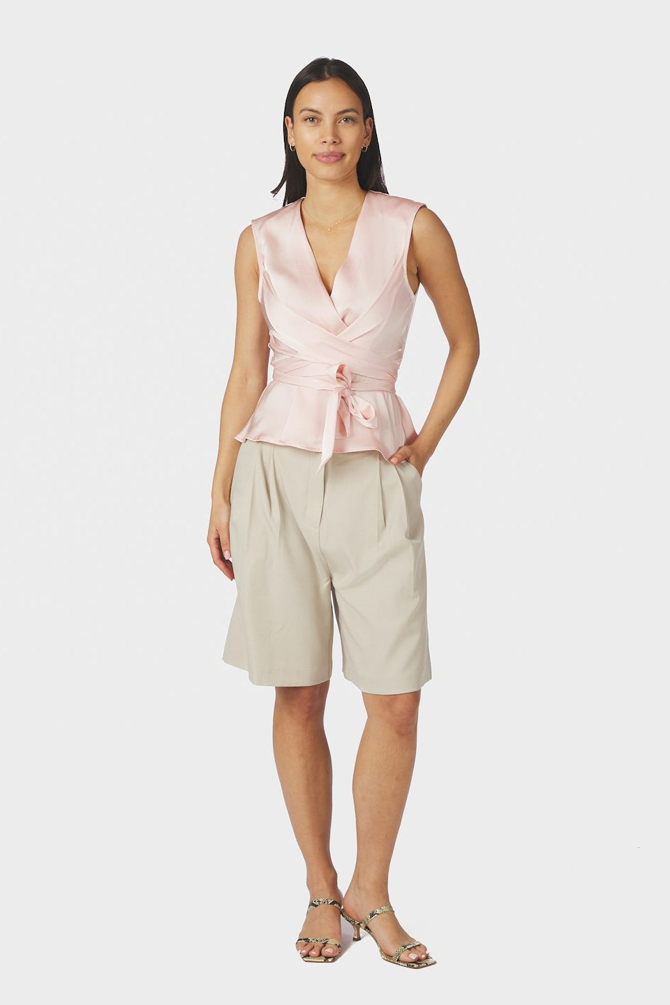 Risetta Heavy Sateen Top