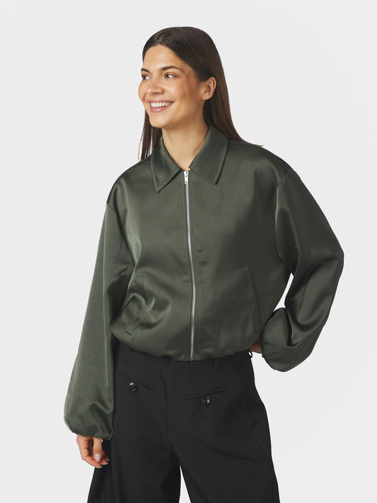 Denielle Heavy Sateen Jacket