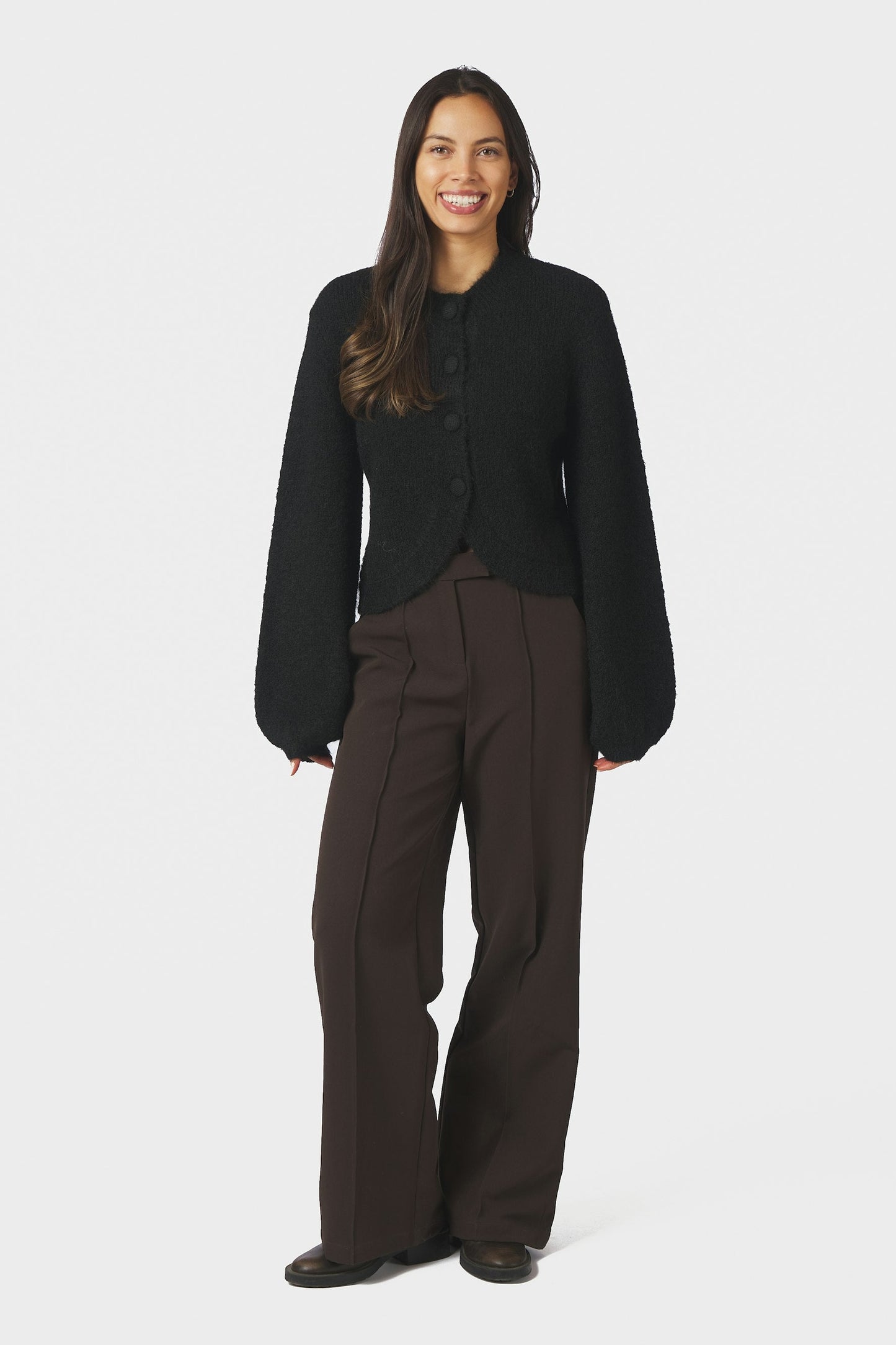 Gio Fluffy Knit Cardigan