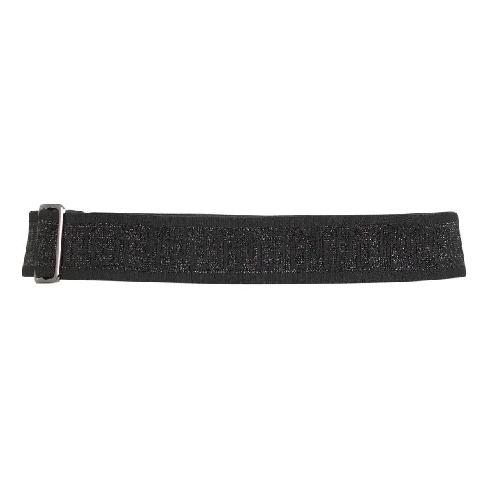 Elastic belt with logo