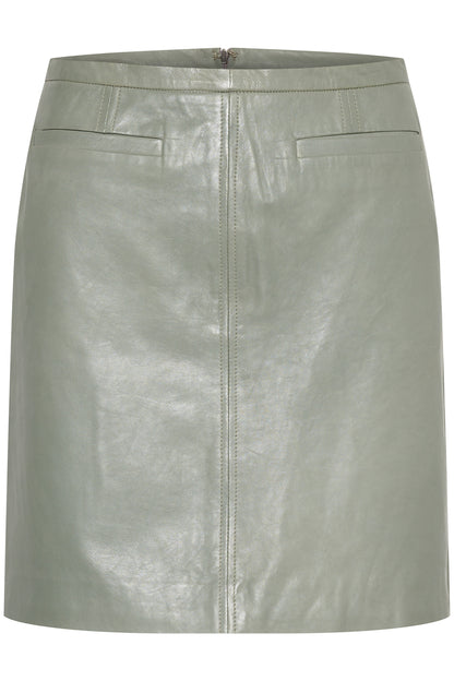 SLSorcha Leather Skirt STUDIO