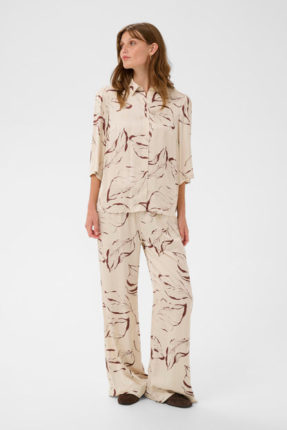 SLClero Flared Printed Pants