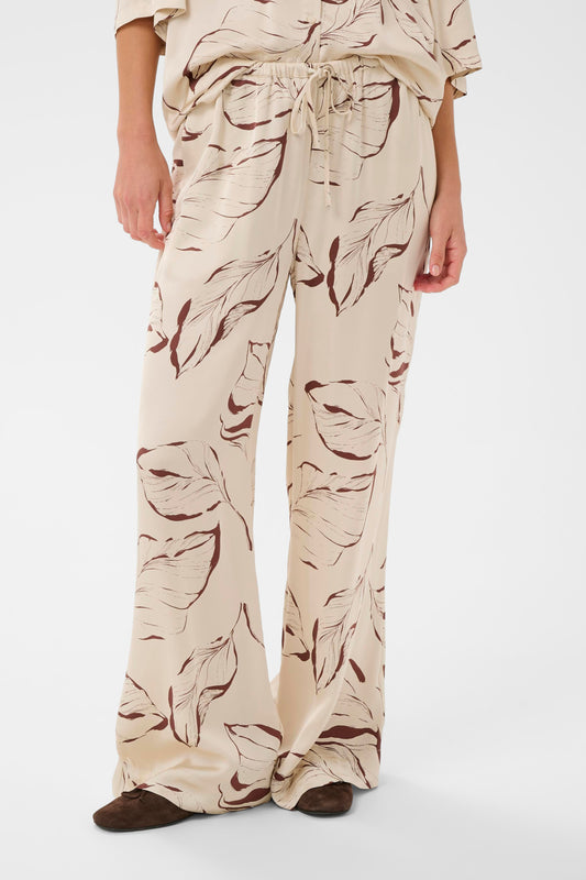 SLClero Flared Printed Pants