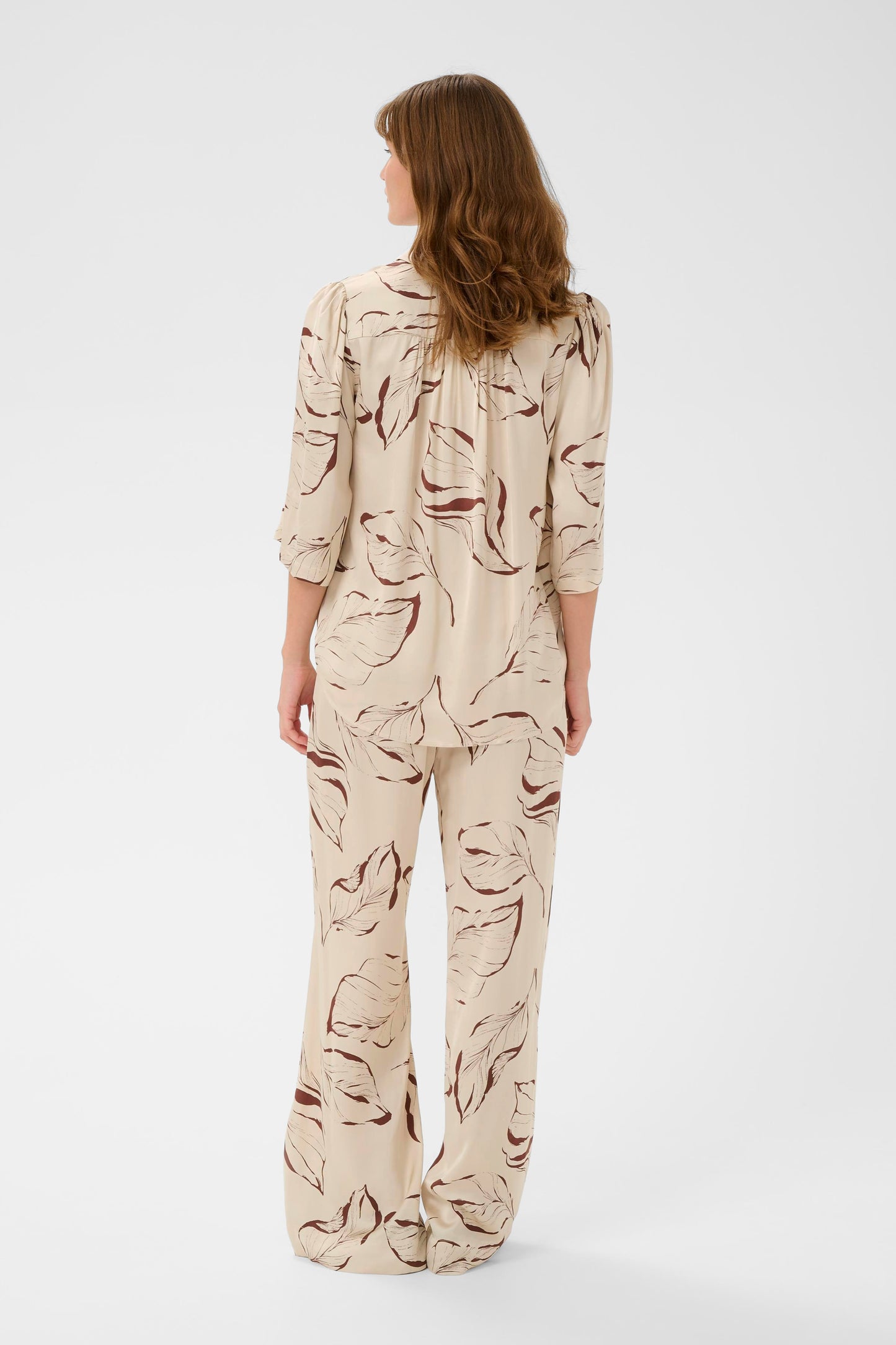 SLClero Flared Printed Pants