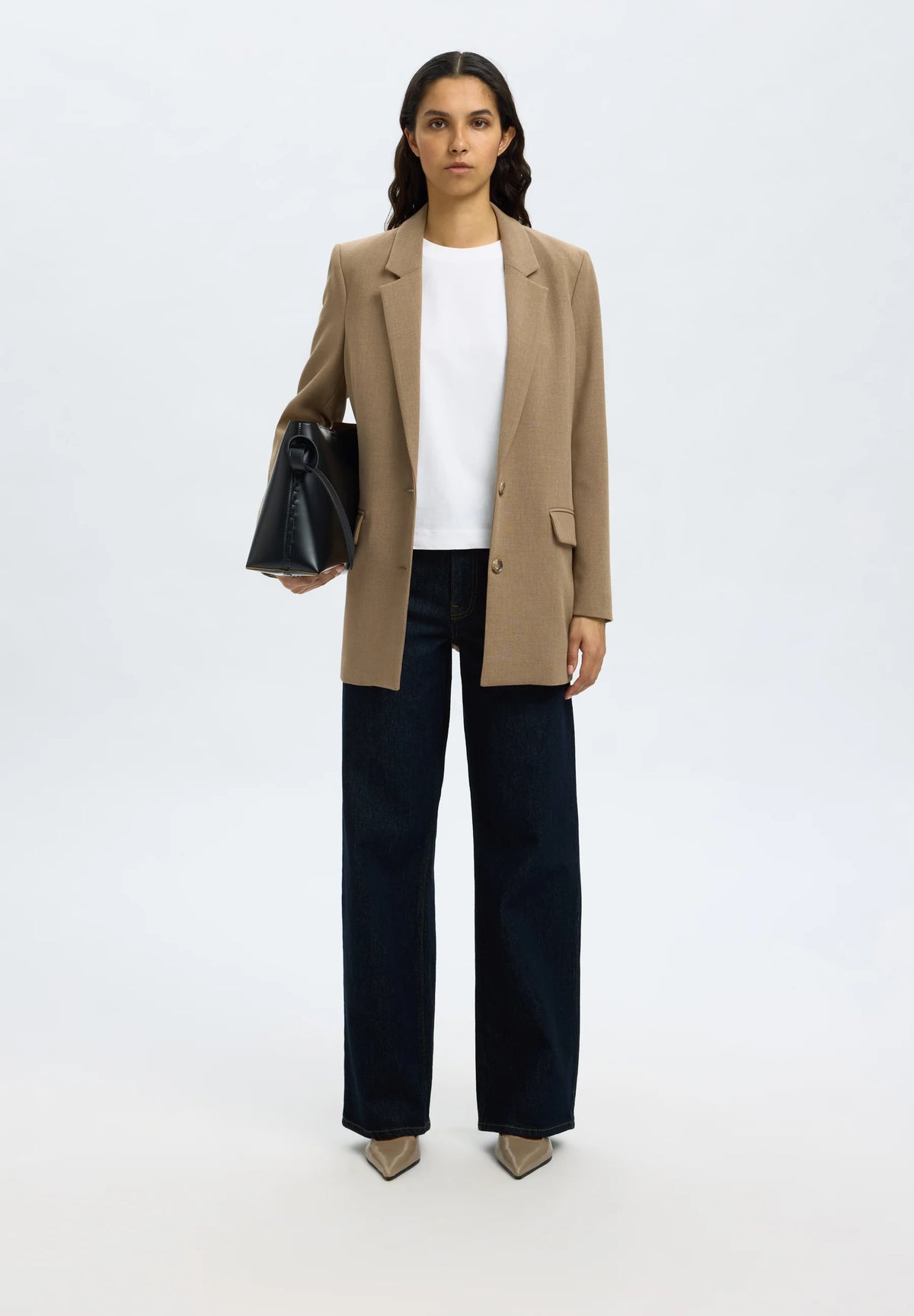 SLFWIDE BEA-KORI HW JEANS NOOS