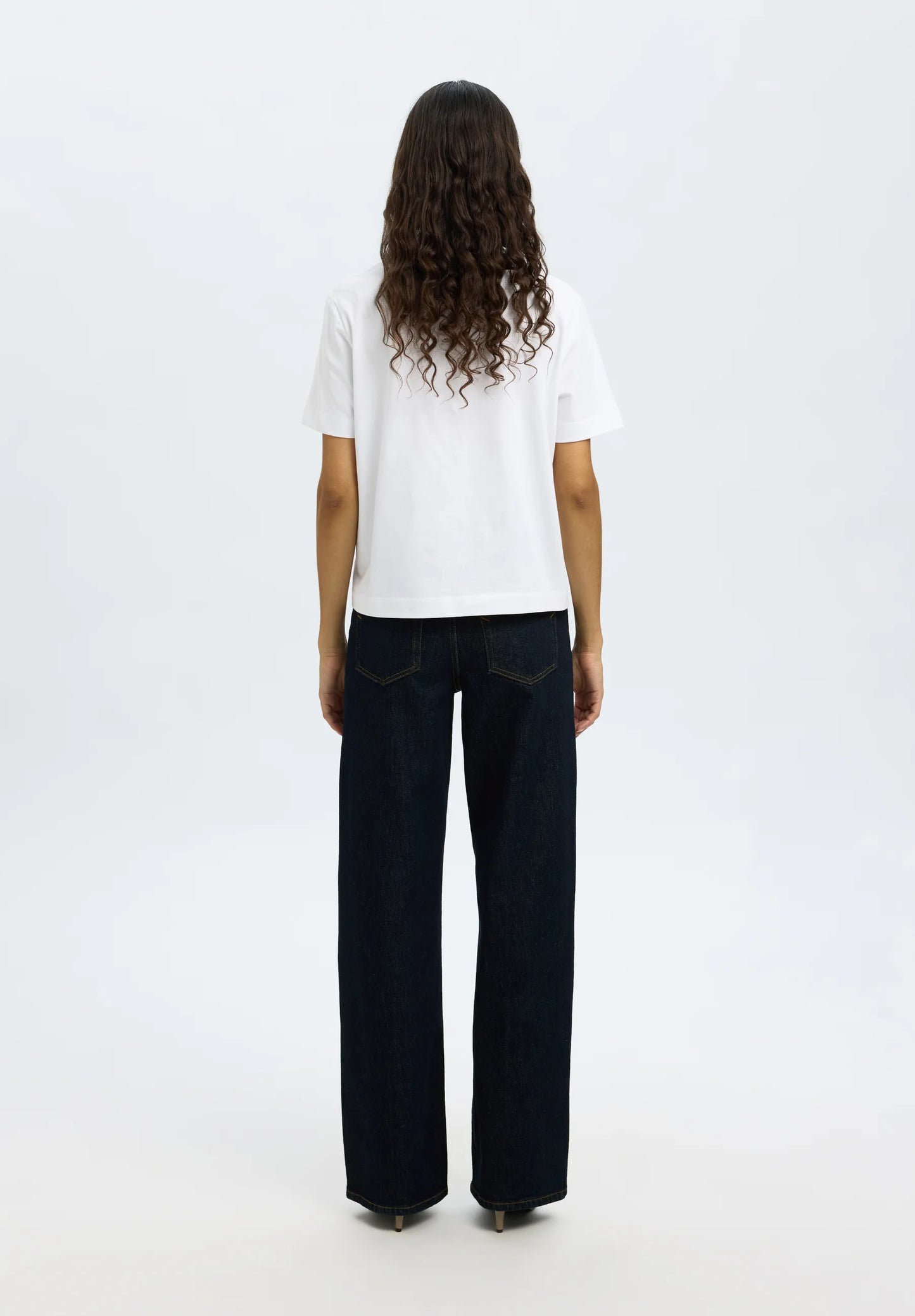 SLFWIDE BEA-KORI HW JEANS NOOS